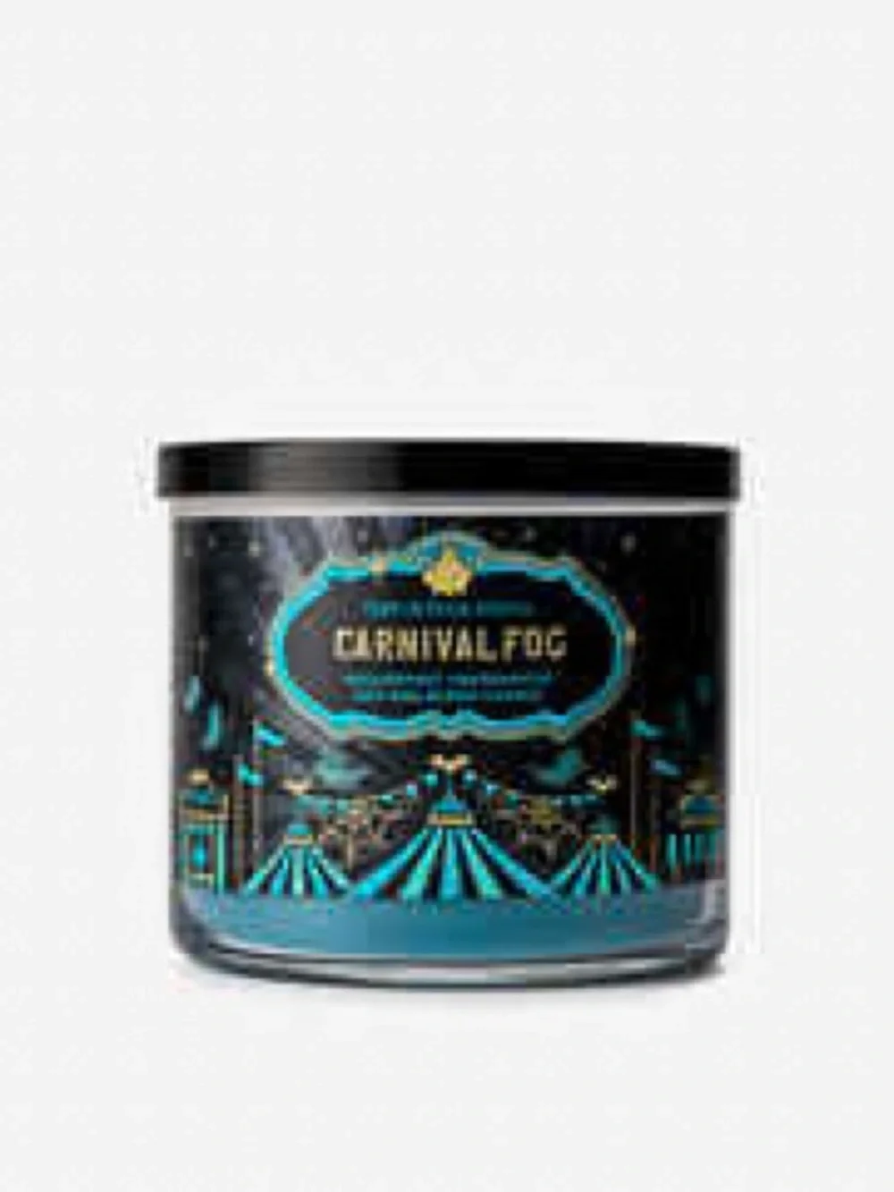 Bath and Bodywork’s Halloween 3 Wick Candle Carnival Fog New